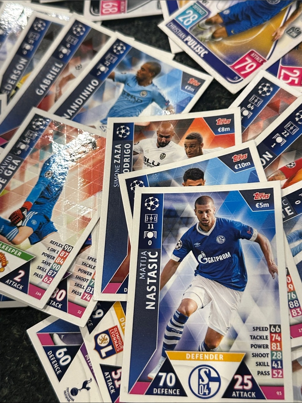 World Cup TOPPS match attack UEFA Soccer Trading Card Lot Collectible Cards - Picture 5 of 13